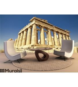 Parthenon on the Acropolis in Athens, Greece Wall Mural Wall art Wall decor
