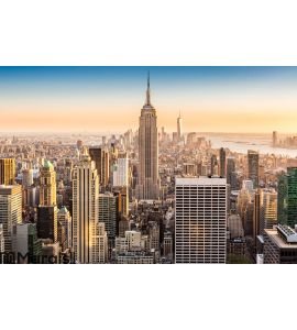 New York skyline on a sunny afternoon Wall Mural