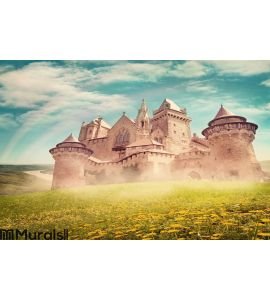 Fairy tale princess castle Wall Mural