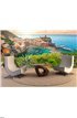 Vernazza village and stunning sunrise,Cinque Terre,Italy,Europe Wall Mural Wall Tapestry tapestries