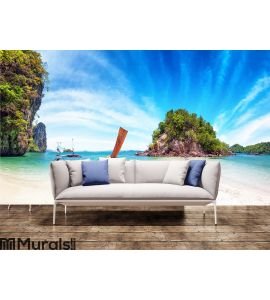 Amazing nature and exotic travel destination in Thailand Wall Mural Wall art Wall decor