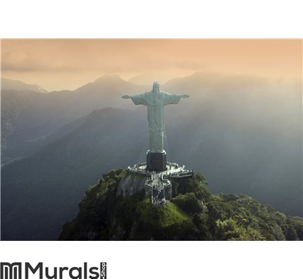 Christ the Redeemer - Rio De Janeiro - Brazil Wall Mural Wall art Wall decor