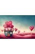 Fantasy cup cake house Wall Mural Wall art Wall decor