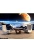 Alien Arena Ruins Under Two Moons Wall Mural Wall art Wall decor