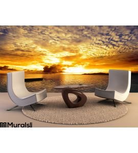 Sunset Islands Wall Mural Wall Tapestry tapestries