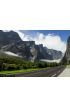 Empty Road High Norwegian Mountains Wall Mural Wall Tapestry tapestries