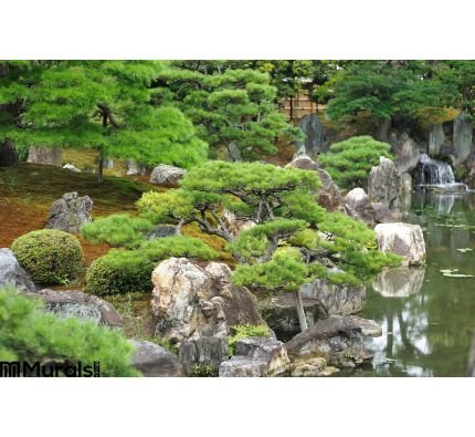 Japanese Park Wall Mural Wall Tapestry tapestries