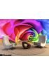 Rainbow Flower Close Up Wall Mural Wall Tapestry tapestries