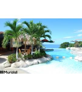 Costa Rica Tropical Vacation Wall Mural Wall Tapestry tapestries