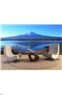 Lake side view of Mountain Wall Mural Wall Tapestry tapestries