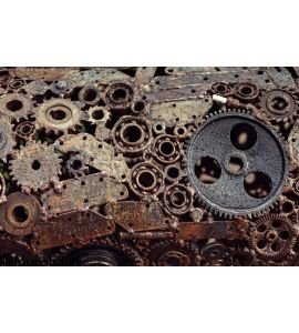 Mechanical Design Gears Welded Welding Machines Idetaley Wall Mural