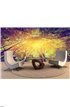 Autumn, fall trees. Sun shining through colorful Wall Mural Wall Tapestry tapestries