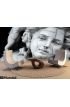 Cracked Face Female Greek Sculpture Wall Mural Wall Tapestry tapestries