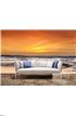Ocean and sunset Wall Mural Wall Tapestry tapestries