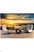 Sunset over ocean 3 Wall Mural Wall Tapestry tapestries