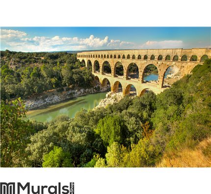 Pont du Gard, in France Wall Mural Wall art Wall decor
