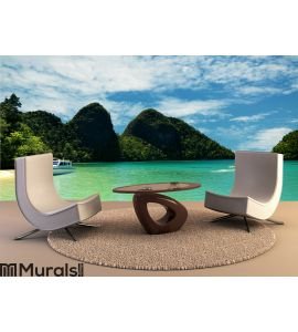 Travel to tropical Island Wall Mural Wall Tapestry tapestries