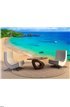 Beach in Brazil with a colorful sea Wall Mural Wall art Wall decor