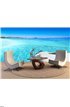 View from yacht Wall Mural Wall Tapestry tapestries