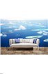 Blue Infinity Wall Mural Wall Tapestry tapestries